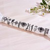 15Pcs 15 Style Crystal Rhinestone Rhombus & Lotus & Crown Finger Rings Set JR940A-5