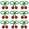 16Pcs Glass Seed Beads Pendants FIND-SC0014-44-1