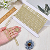 7.5Yards Polyester Lace Trims SRIB-GF0001-54B-3