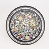 Glass Rhinestone Cabochons MRMJ-S014-002E-1