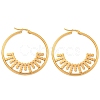 304 Stainless Steel Huggie Hoop Earrings EJEW-P282-01C-G-1