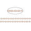 Brass Cable Chains CHC-T008-08RG-4