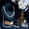 1 Yard(91.4cm) Iron Glass Rhinestone Strass Chains FIND-GF0002-38A-5