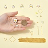 DIY Daisy Dangle Earrings Making Kits DIY-YW0016-27-4