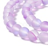 Synthetic Moonstone Beads Strands G-E573-01A-03-4