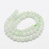 Natural Myanmar Jade/Burmese Jade Beads Strands G-F306-13-6mm-2