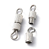 20 Sets Brass Screw Clasps IFIN-YW0001-57P-2