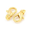 Brass Lobster Claw Clasps KK-K382-03A-G-2