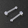 Acrylic Nose Bone Ring AJEW-YW0001-06F-3