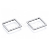 Non-Tarnish 201 Stainless Steel Linking Rings STAS-N090-T01-1-3