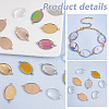 DIY Blank Oval Link Making Kit DIY-PH0021-36-4