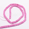 Dyed Natural Malaysia Jade Rondelle Beads Strands G-E316-2x4mm-11-2