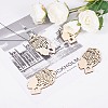 Undyed Wood Big Pendants WOOD-PH0008-35-5