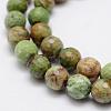 Natural Green Opal Beads Strands G-K209-05A-6mm-4