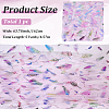 Feather Pattern Nylon Fabric DIY-WH20066-004C-2