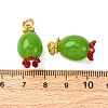 Handmade Lampwork Pendants LAMP-Z012-01G-02-3