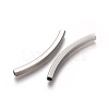 Tarnish Resistant 304 Stainless Steel Tube Beads STAS-L226-057H-P-2
