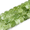 Natural Dyed Quartz Beads Strands G-T131-56C-1