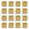 1 Strand Electroplate Transparent Glass Beads Strands EGLA-YW0005-55-1