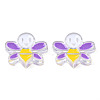 Transparent Acrylic Enamel Beads TACR-N012-007C-2