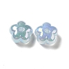 UV Plating Rainbow Iridescent Acrylic Beads PACR-M002-05C-3