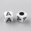 Opaque Acrylic Beads SACR-Q188-02A-2