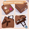 Rectangle Paper Gift Storage Bags with Handle CARB-WH0017-13C-5