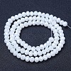 Electroplate Glass Beads Strands EGLA-A034-P1mm-B18-2