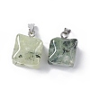 Natural Prehnite Pendants G-C002-02D-3