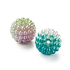 Imitation Pearl Acrylic Beads OACR-FS0001-28-4