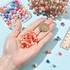 50Pcs 11 Styles Synthetic Coral Beads CORA-FS0001-05-4