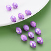 Opaque Acrylic Beads TACR-S153-32I-04-3