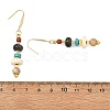 Natural & Synthetic Gemstone Dangle Earrings EJEW-JE07531-5