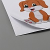 Paper Cartoon Animal Stickers DIY-WH0004-13-2