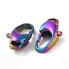 Ion Plating(IP) 304 Stainless Steel Lobster Claw Clasps STAS-F109-01M-3