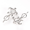 Brass Locket Cage Pendants X-KK-R057-02P-3