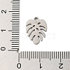 Non-Tarnish 304 Stainless Steel Charms STAS-S123-01P-06-3