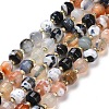Natural Fire Agate Beads Strands G-I338-03-1