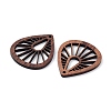 Walnut Wood Laser Cut Pendants WOOD-Q051-03G-2
