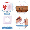 Opaque Acrylic European Beads OPDL-BT0001-01-4