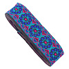 Ethnic Style Embroidery Flower Polyester Ribbon WG80768-01-1