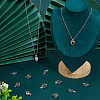 12Pcs 3 Styles Brass Locket Pendants KK-SC0007-53-4