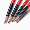 Wooden Paint Brushes Pens Sets AJEW-L074-01-3