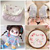 60Pcs 3 Colors 1-Hole Resin Buttons RESI-TA0004-42-8
