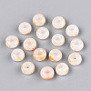 3/0 Baking Paint Glass Beads GLAA-G118-02J-1
