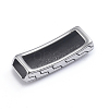 Retro 304 Stainless Steel Slide Charms/Slider Beads STAS-L243-007AS-2