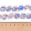 Inner Flower Handmade Lampwork Beads Strands LA-CBA3F7A-01E-5