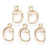 Brass Earring Hooks LS-KK-I649-05G-NF-3
