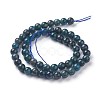 Natural Apatite Beads Strands G-F627-07-C-2