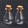 Glass Cork Bottles Ornament AJEW-O032-02F-2